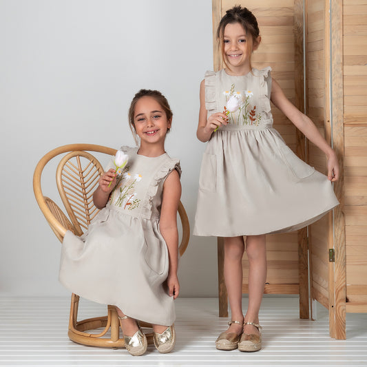 Özel El Nakışı İşlemeli Tasarım Elbise