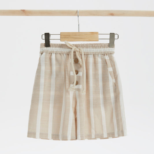 Şort Kalın Çizgili